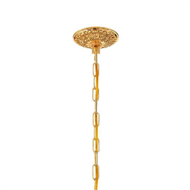 Image 5 Maria Theresa Collection Gold 4-Light Chandelier more views