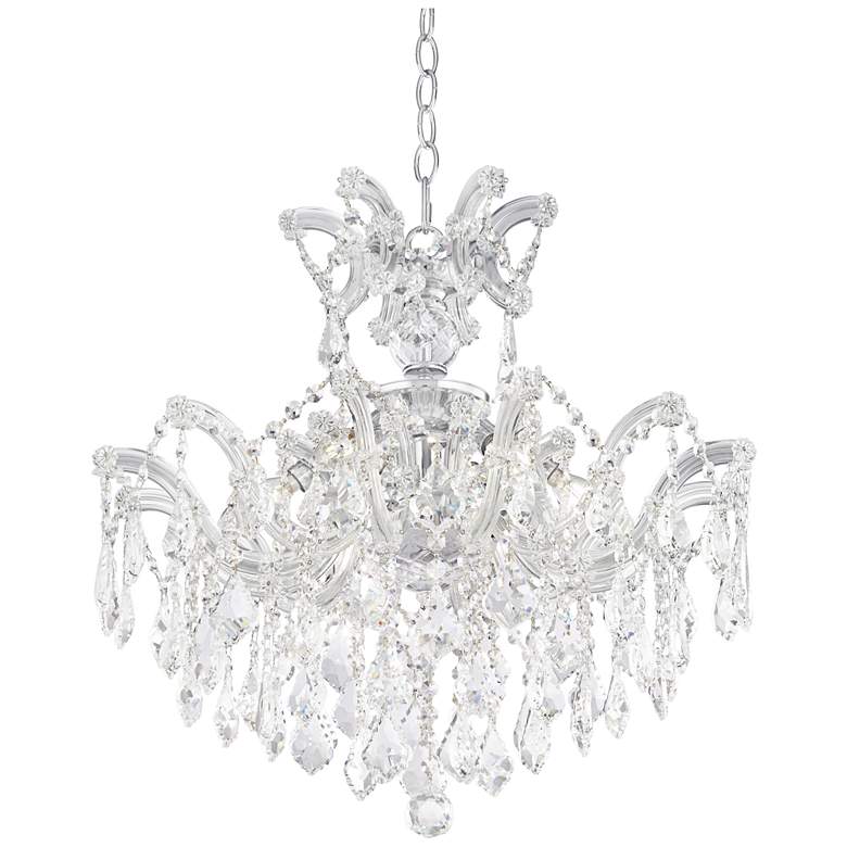 Image 2 Maria Theresa Imperial 21" Wide 6-Light Crystal Chandelier