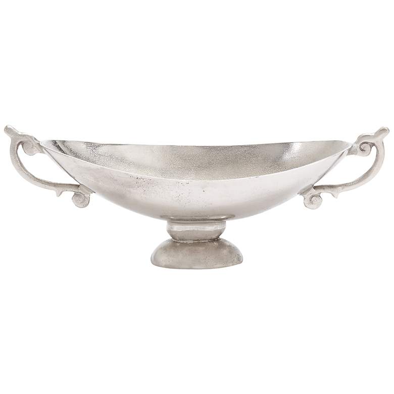 Image 1 Mariah Silver Oval Decorative Bowl