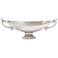 Mariah Silver Oval Decorative Bowl
