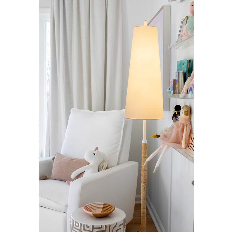 Image 7 Mariana White 2 Light Floor Lamp more views