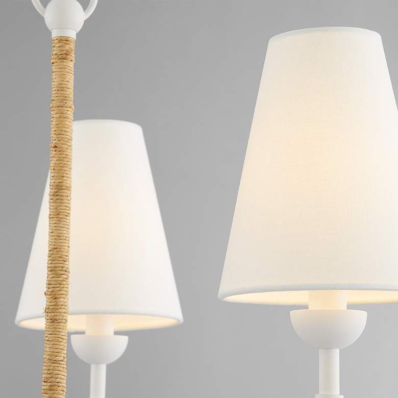 Image 2 Mariana White 3 Light Chandelier more views