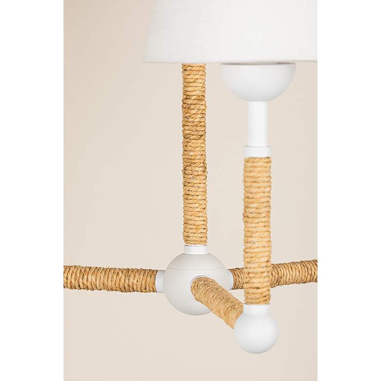 Image 4 Mariana White 3 Light Chandelier more views