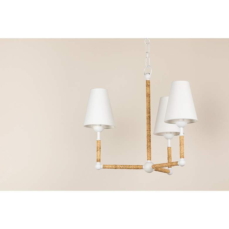 Image 5 Mariana White 3 Light Chandelier more views