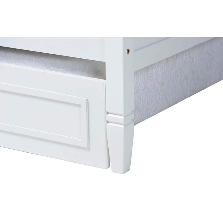 Image 5 Mariana White Wood Full Size Daybed with Twin Size Trundle more views
