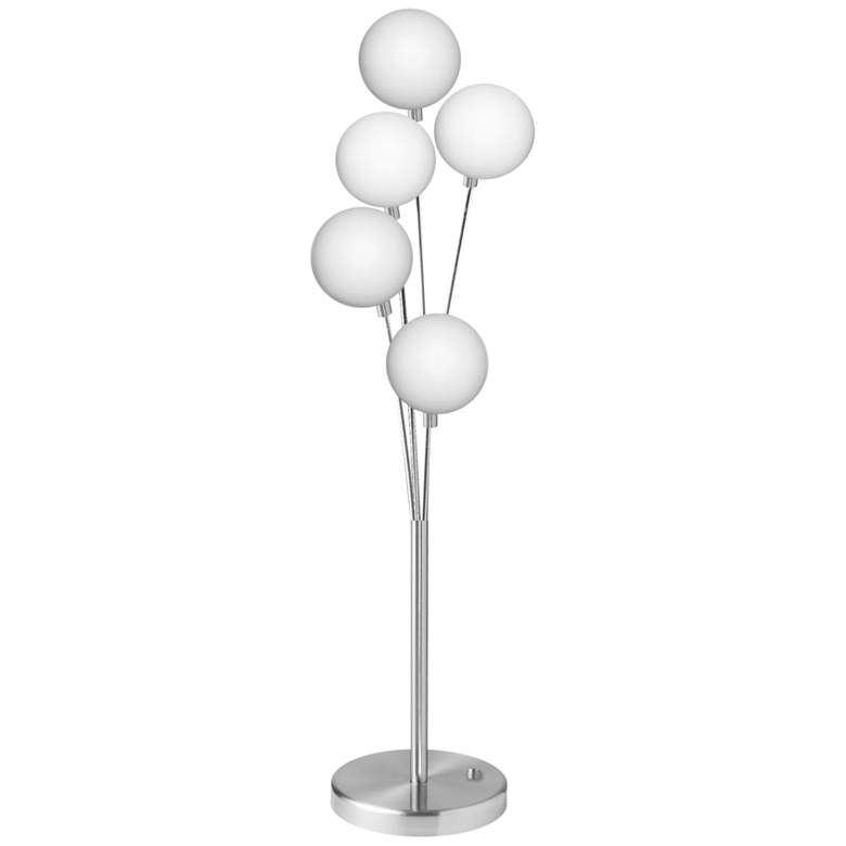 Image 2 Marianne Satin Chrome 5-Light Table Lamp