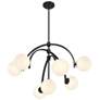 Thumbnail4 of Marias 7-Light Chandelier in Matte Black more views