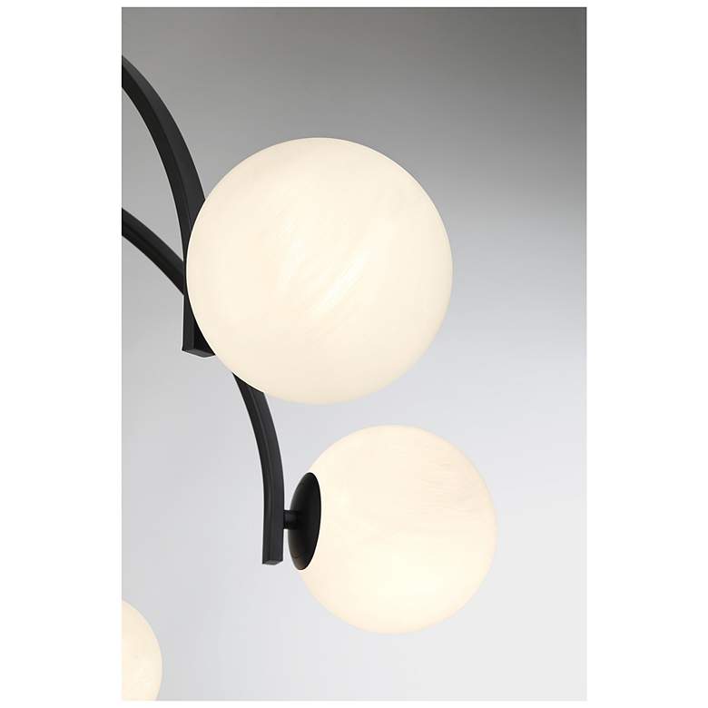 Image 6 Marias 7-Light Chandelier in Matte Black more views