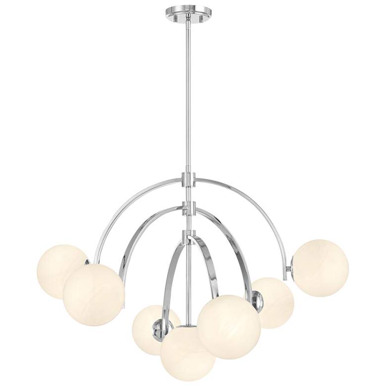 Image 1 Marias 7-Light Chandelier in Polished Chrome