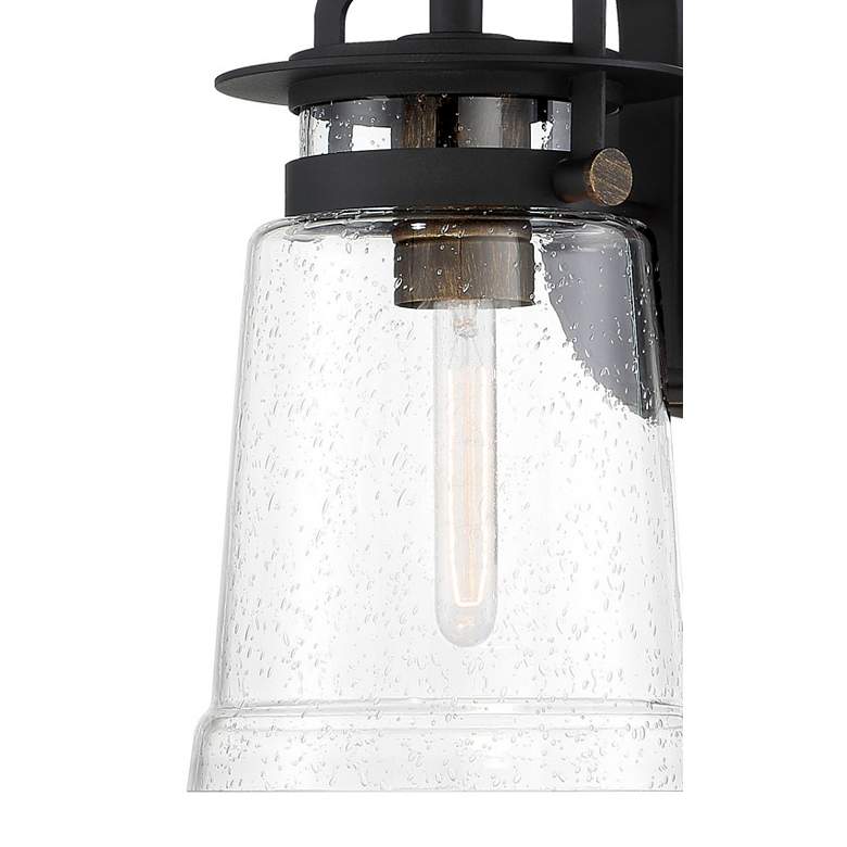 Image 2 Maribel Heights 12 1/2" High Sand Coal Outdoor Wall Light more views