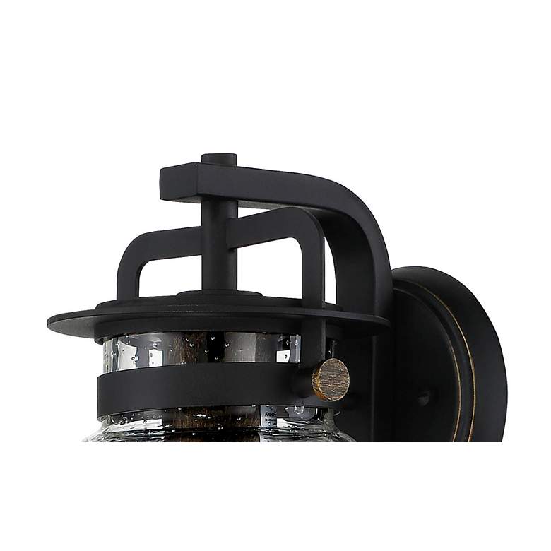 Image 3 Maribel Heights 13 1/2" High Sand Coal Outdoor Wall Light more views