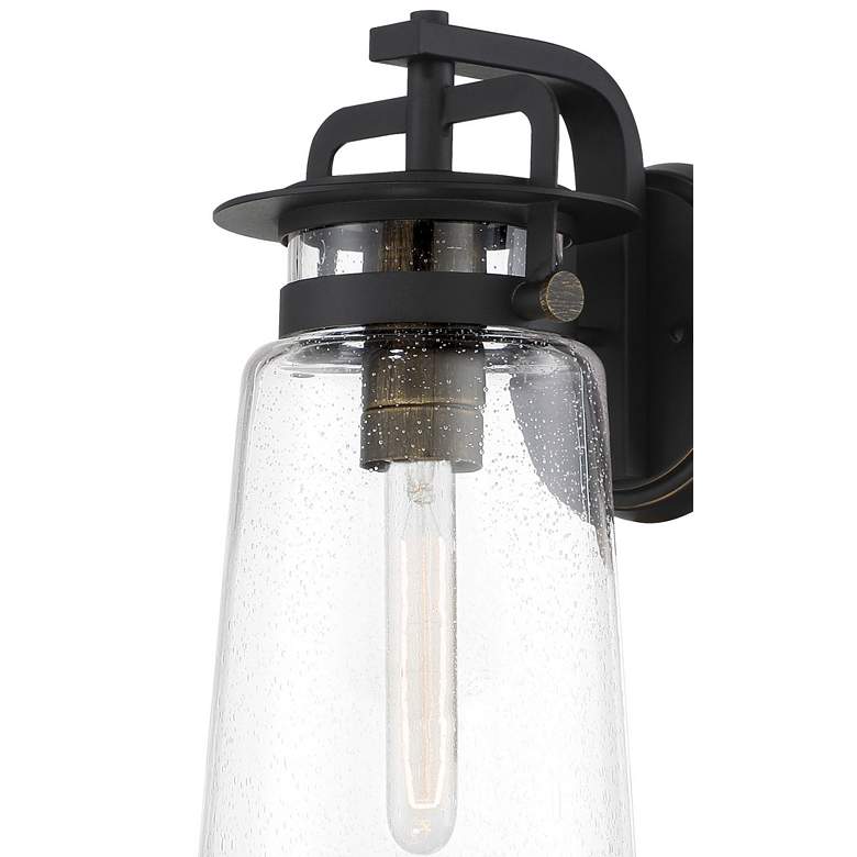 Image 3 Maribel Heights 17" High Sand Coal Outdoor Wall Light more views