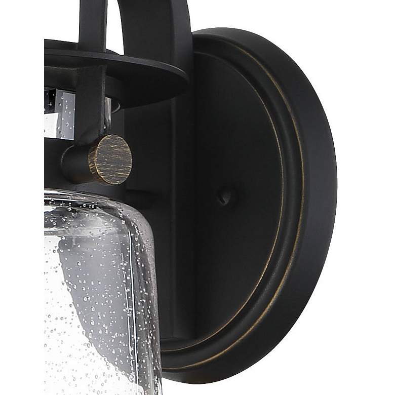 Image 4 Maribel Heights 17" High Sand Coal Outdoor Wall Light more views