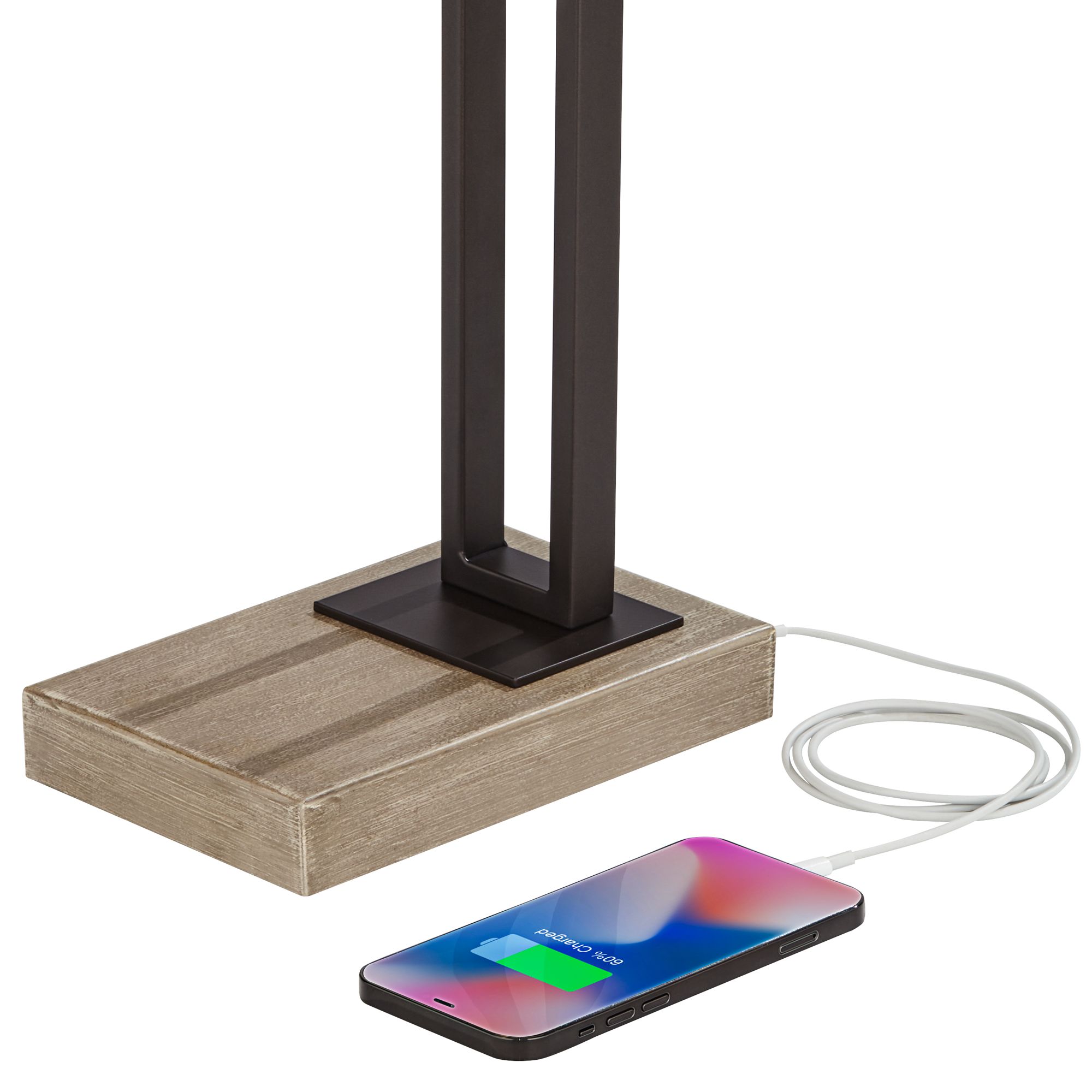 Image 4 Maricopa 21 1/4" Bronze Outlet and USB Desk Lamp more views