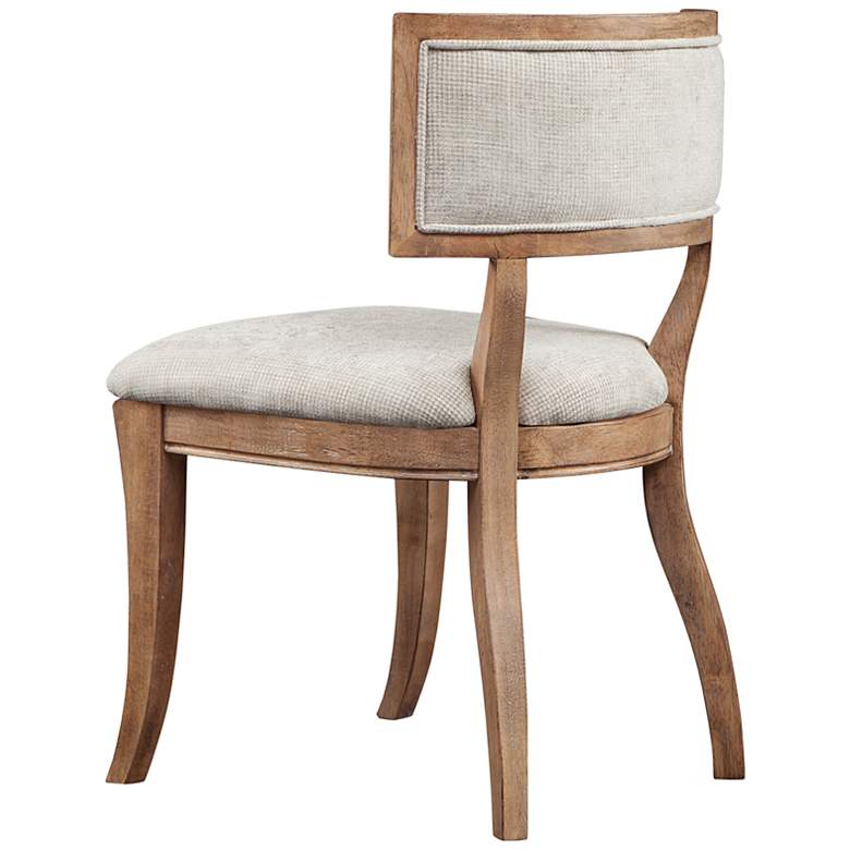 Image 5 Marie Beige and Light Natural Modern Dining Chairs Set of 2 more views