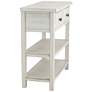 Mariel 31 1/2" Wide White 2-Drawer Console Table