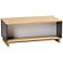 Marigold 39 1/2"W Oak Brown and Gray Storage Coffee Table