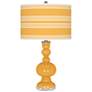 Marigold Bold Stripe Apothecary Table Lamp