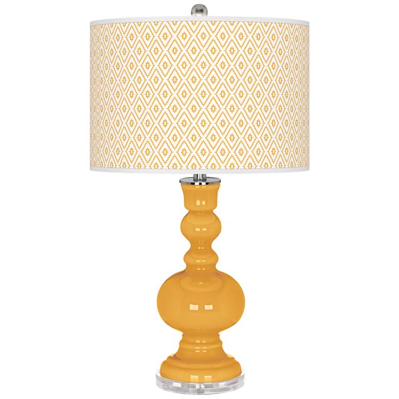 Image 1 Marigold Diamonds Apothecary Table Lamp