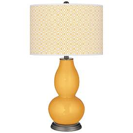 Image1 of Marigold Diamonds Double Gourd Table Lamp