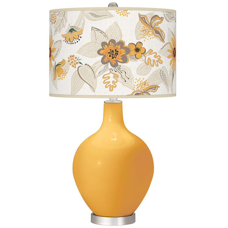 Image 1 Marigold Mid Summer Ovo Table Lamp