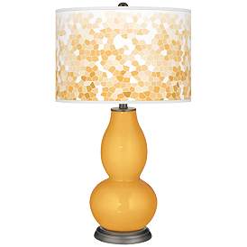 Image1 of Marigold Mosaic Double Gourd Table Lamp