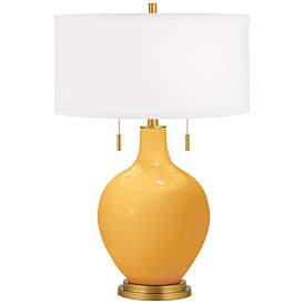 Image2 of Marigold Toby Brass Accents Table Lamp with Dimmer