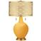 Marigold Toby Brass Metal Shade Table Lamp