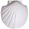 Marilin-Tide-11.5-inch-high-ceramic-paintable-down-LED-outdoor-wall-light