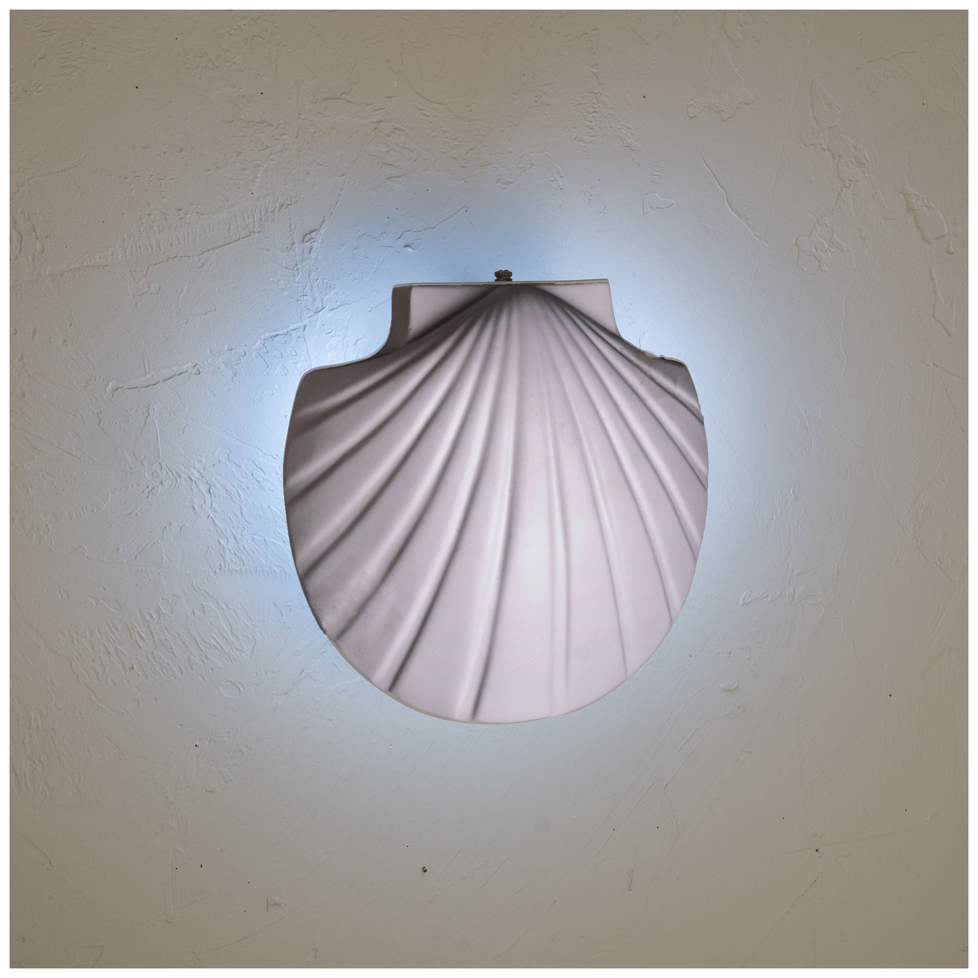 Image 2 Marilin-Tide-11.5-inch-high-ceramic-paintable-down-LED-outdoor-wall-light more views