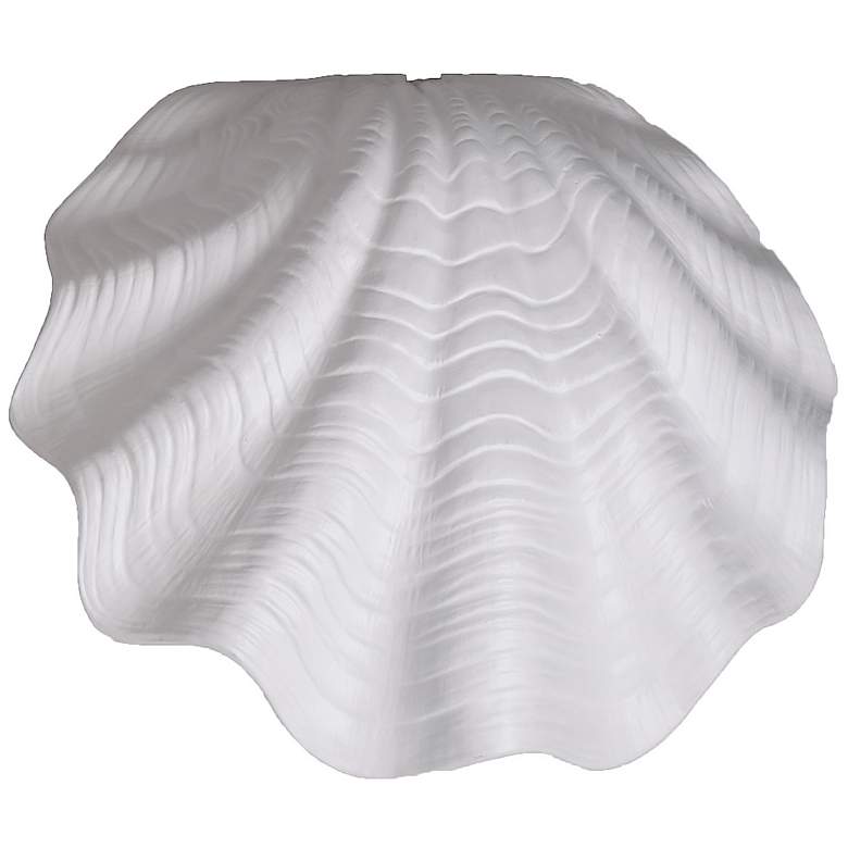 Image 1 Marilin-Tide-9.5-inch-high-ceramic-paintable-down-LED-outdoor-wall-light