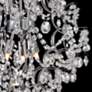 Marilyn 18 1/4" Wide Chrome and Crystal Chandelier