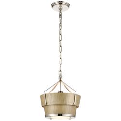 Marin 10.5&quot; Wide 1-Light Pendant - Polished Nickel