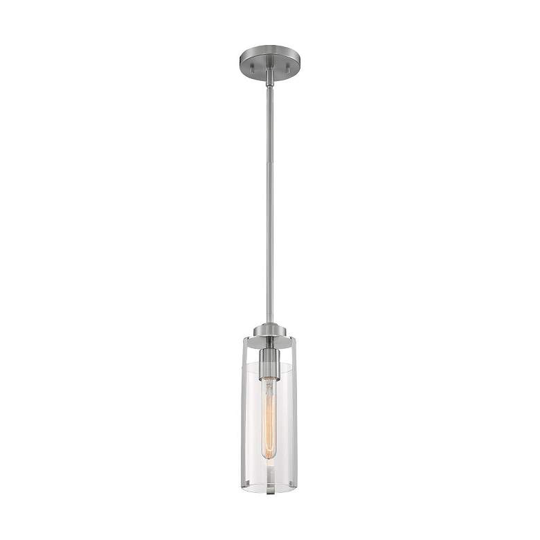 Image 5 Marina; 1 Light; Mini Pendant Fixture; Brushed Nickel Finish more views
