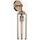 Marina 17 1/4" High Burnished Brass Wall Sconce