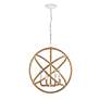 5_Marina 23 1/4" Wide Natural White 4-Light Pendant more views