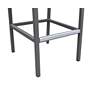 5_Marina 31" Gray Powder-Coated Outdoor Bar Stool more views