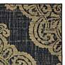 2_Marina 5929K 6'7"x9'6" Navy and Gray Rectangle Area Rug more views