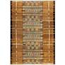 Thumbnail2 of Marina 805709 7'10"x 9'10" Gold Indoor/Outdoor Area Rug