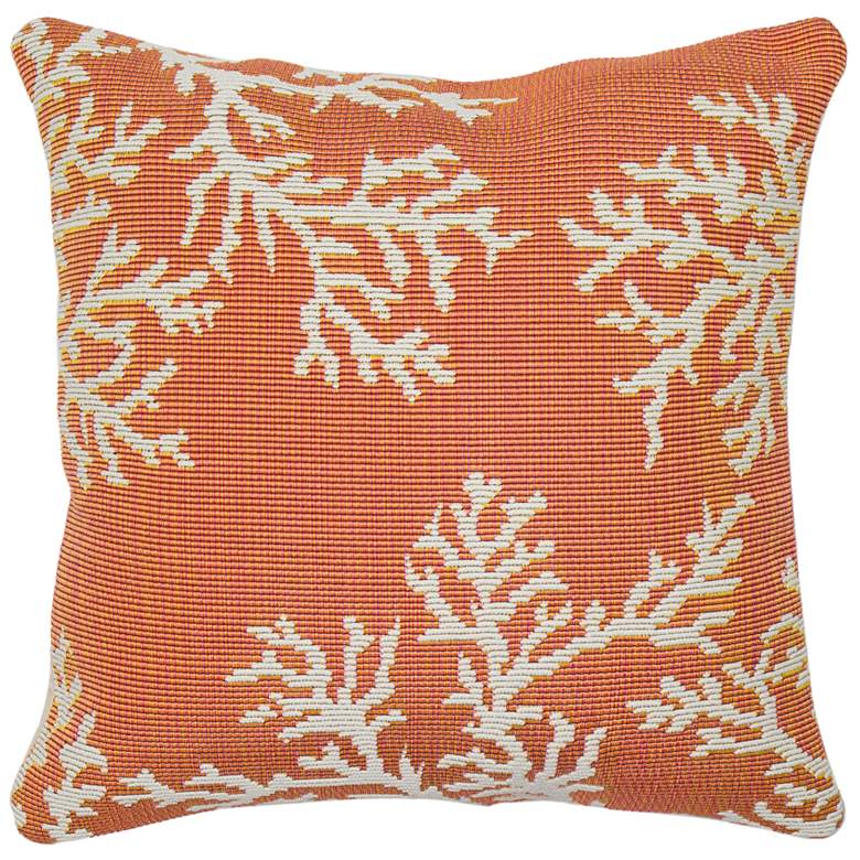 Image 1 Marina Coral Edge Pillow Sunset