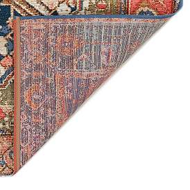 Image5 of Marina Heriz 808624 6'6"x9'3" Orange Outdoor Area Rug more views