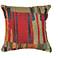 Marina Paintbox Multi-Color 18" Square Indoor-Outdoor Pillow