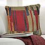 1_Marina Paintbox Multi-Color 18" Square Indoor-Outdoor Pillow