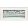 1_Marine Mist I 45"W x 21"H Framed Art