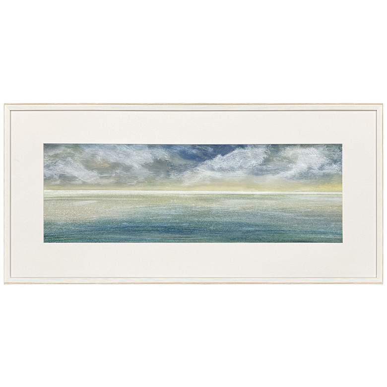Image 1 Marine Mist II 45"W x 21"H Framed Art