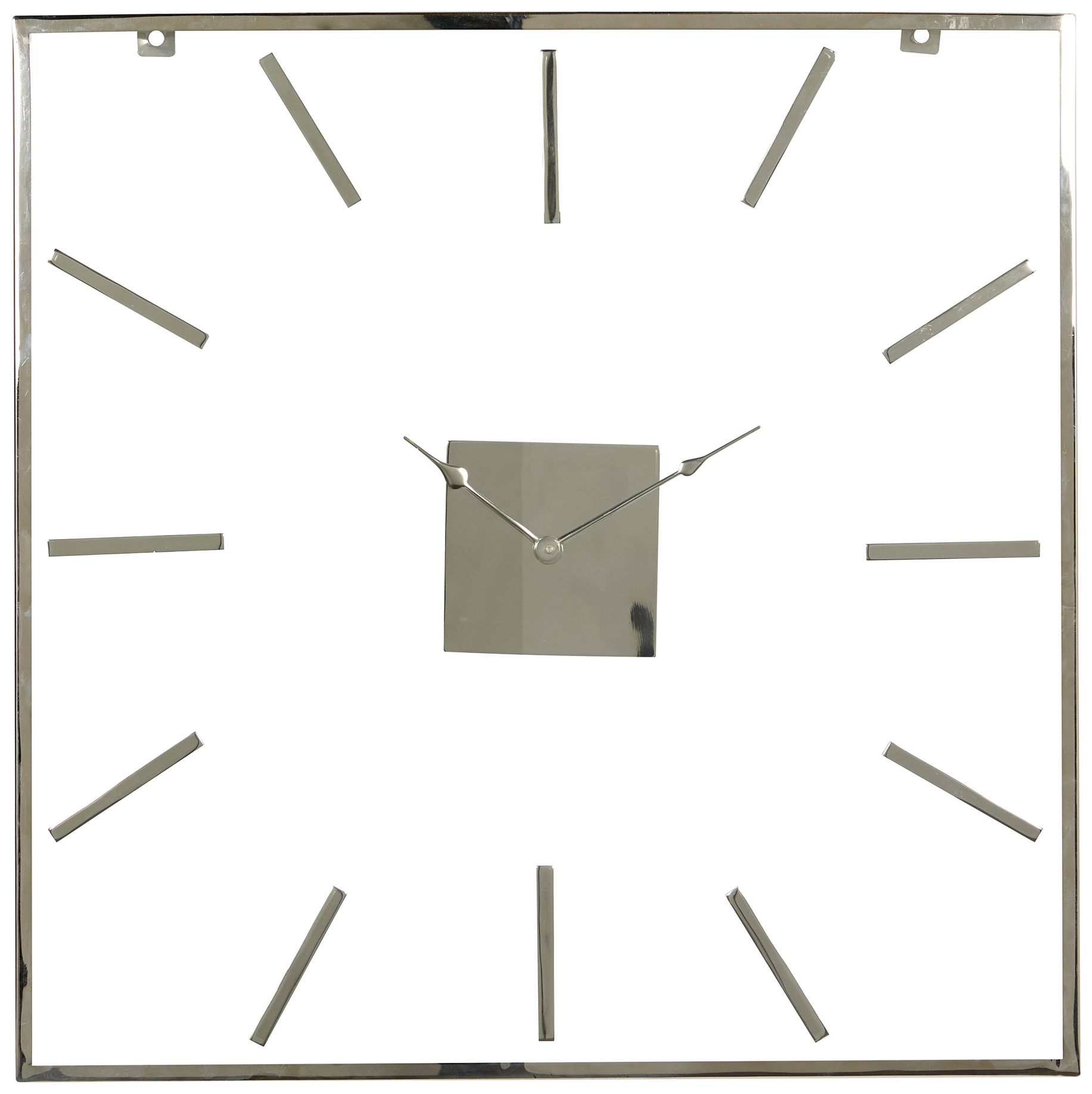 Marinek Silver Stainless Steel 30" Square Wall Clock