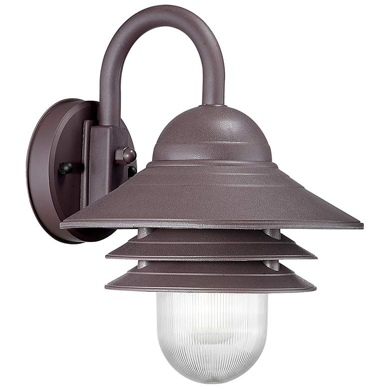 Image 1 Mariner 1-Light Architectural Bronze Wall Light