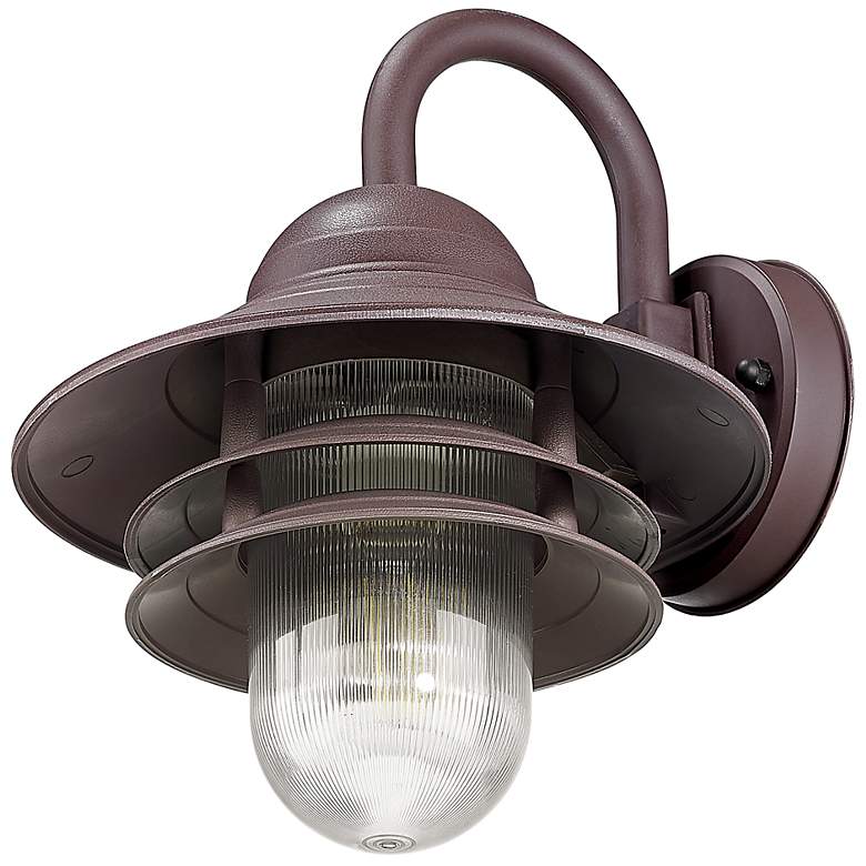 Image 4 Mariner 1-Light Architectural Bronze Wall Light more views