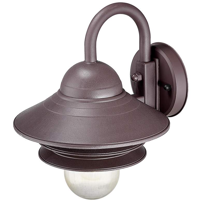 Image 5 Mariner 1-Light Architectural Bronze Wall Light more views