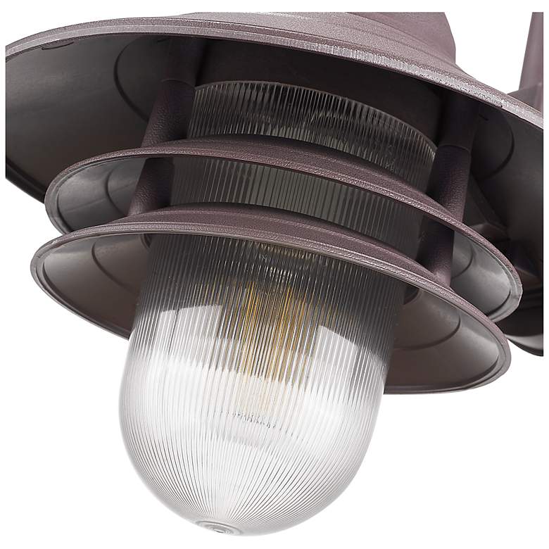 Image 6 Mariner 1-Light Architectural Bronze Wall Light more views